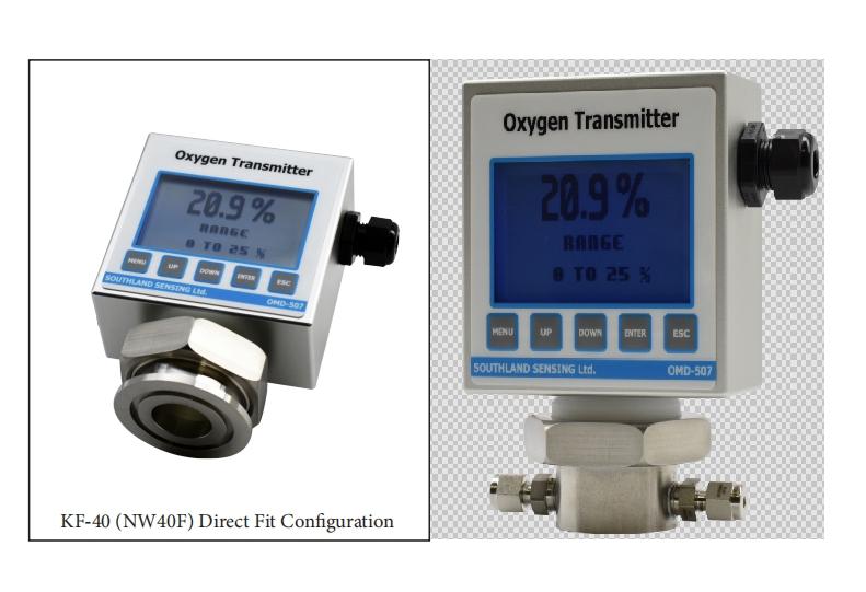 OMD-507氧氣分析儀量程可選：0 - 10ppm, 0 - 100ppm, 0 - 1000ppm, 0 - 10000ppm, 0 - 25%  0 - 1%, 0 - 5%, 0 - 10%, 0 - 25%, 0 - 100%